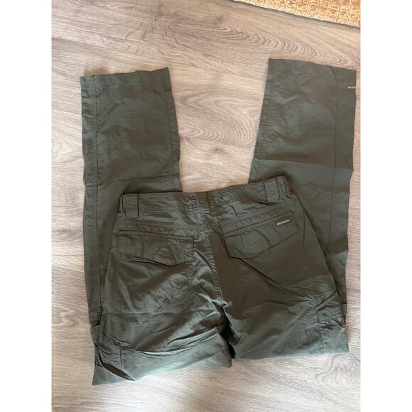 Columbia size 30x32 olive green convertible pants or shorts - Picture 2 of 4